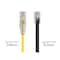 Monoprice Slim Cat6 Utp Network Cable, 2 ft.Yellow 13526 - alternate 2